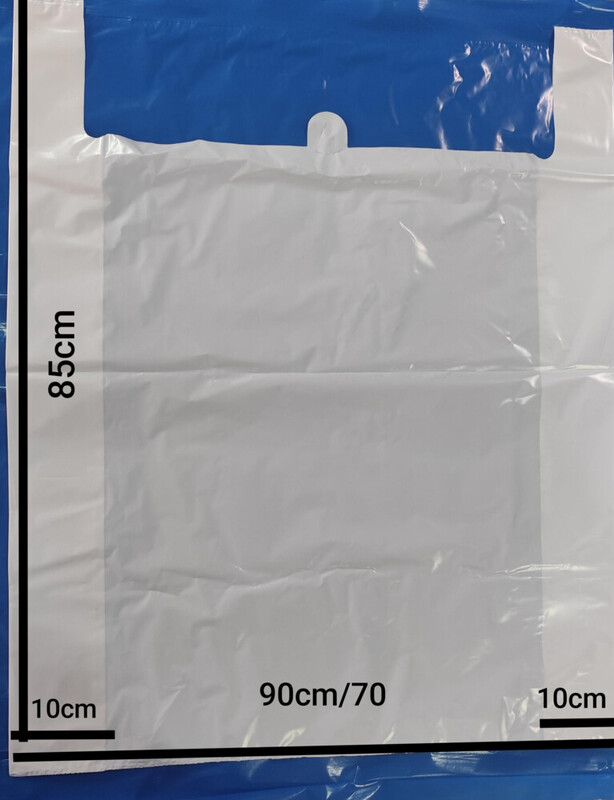 Bolsa tipo camiseta 90x85 g.200(50 micras)